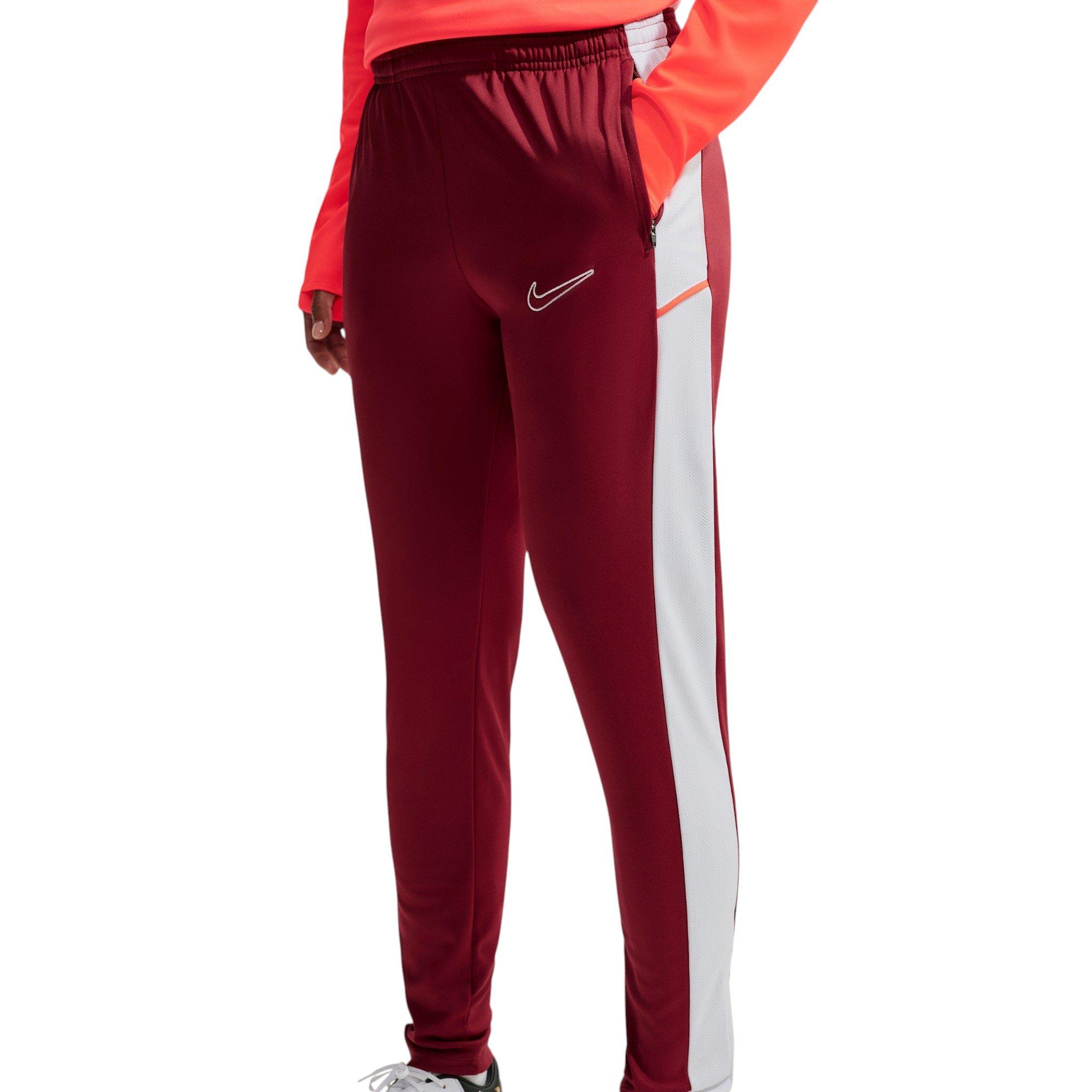Nike Women's Academy25 Dri-FIT Soccer Pants - Red/White - RED/WHITE